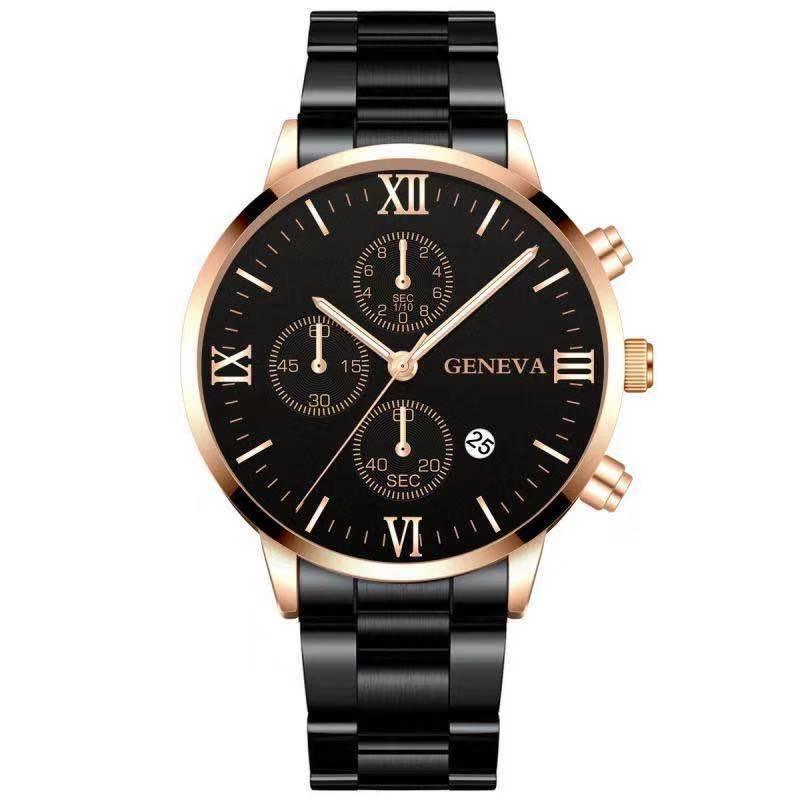Entdecke zeitlose Eleganz mit unserer Geneva Uhr für Männer!